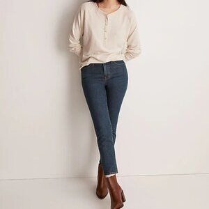 Madewell Sz 27 Perfect Vintage Jean Haight Wash Blue Stretch Denim High Rise